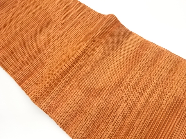 JAPANESE NAGOYA OBI FOR SUMMER / WOVEN ABSTRACT